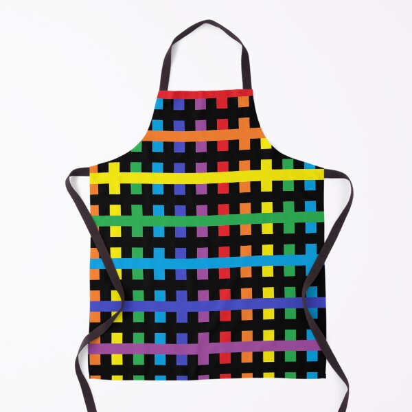 Item preview, Abstract Rainbow and Black designed and sold by lornakay.