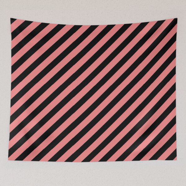 Item preview, Pink Caution Stripes Pattern 1062 designed and sold by BloodSweatNTers.