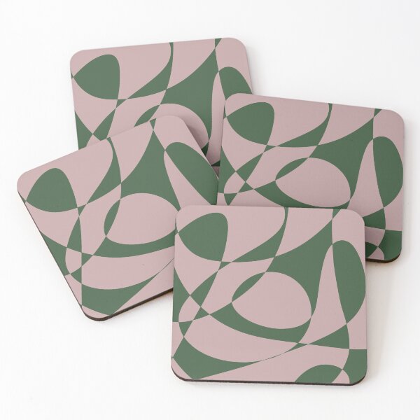 Item preview, Pink and green abstract art designed and sold by MarshallsArtz.