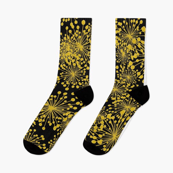 Item preview, Exploding Briella Bold Floral Collection - Dandelion Print designed and sold by Niki McNeil.