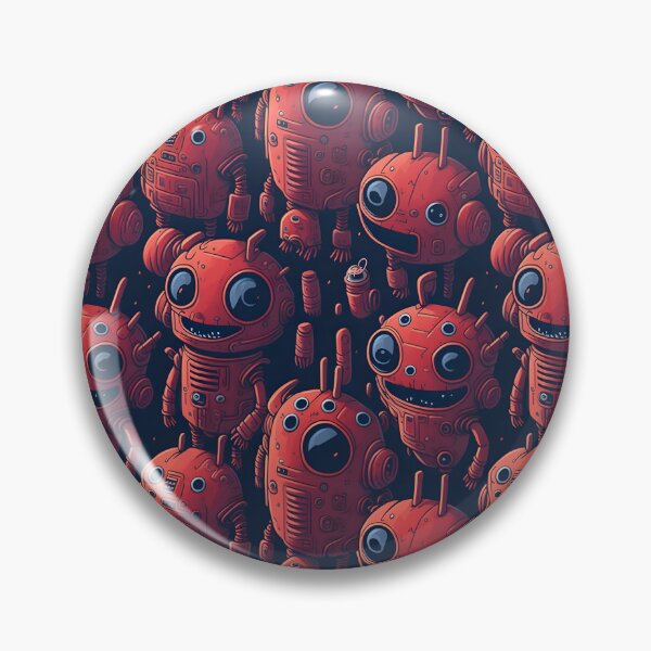 Item preview, Robots Abstract Art designed and sold by MudbloodStore.