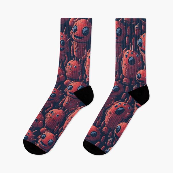 Item preview, Robots Abstract Art designed and sold by MudbloodStore.