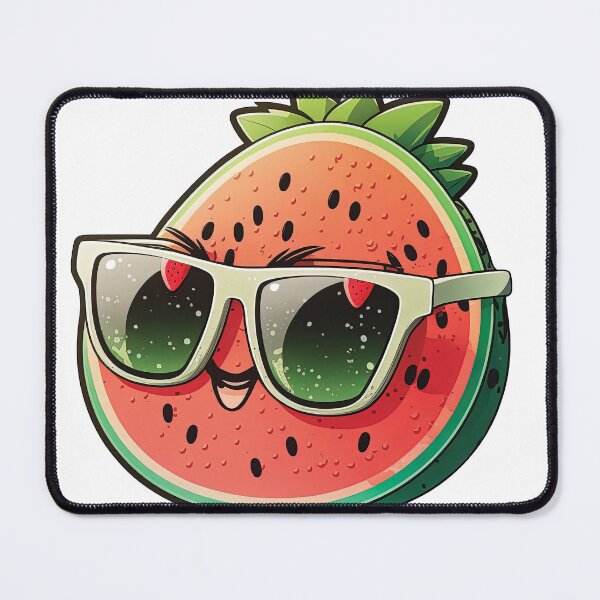 Item preview, Happy Watermelon with Glasses designed and sold by EXOV-MA.