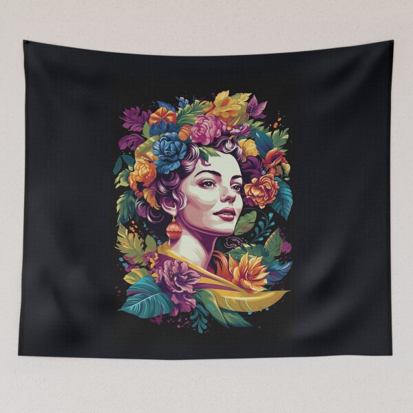 Item preview, Carmen Miranda pop art colorful digital painting designed and sold by paulo silveira.