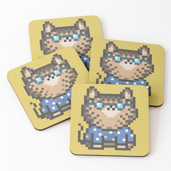 Item preview, Pixel Quiet Bengal Cat 63 designed and sold by sosorimaru.