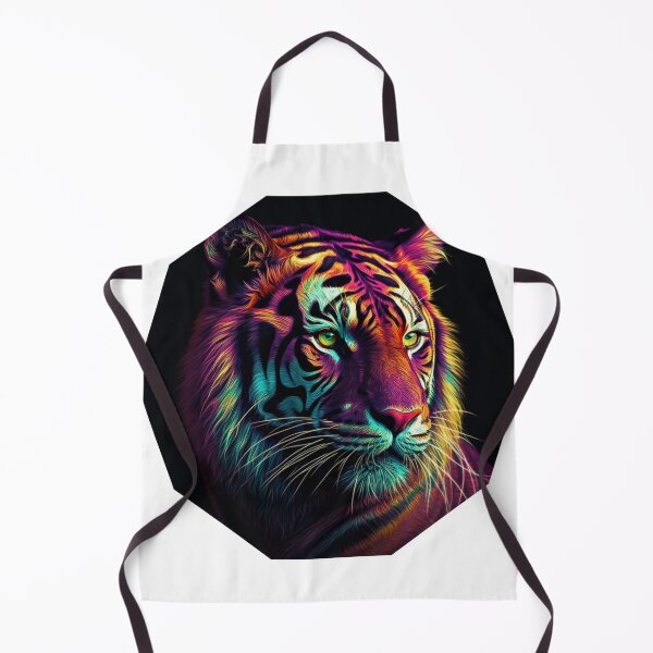 Item preview, Neon Tiger Decagon designed and sold by RobinTief.