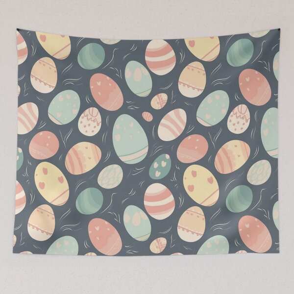 Item preview, Fun Colored Eggs designed and sold by Brush-Blueprint.