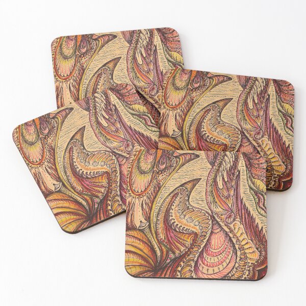 Item preview, Alien sunset designed and sold by Doodle Mind Journeys.