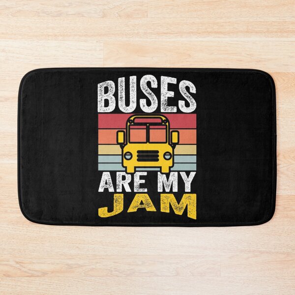 Item preview, Kids Toddler School Bus Boys Buses are my Jam Boys Girls designed and sold by MCreativeStore.