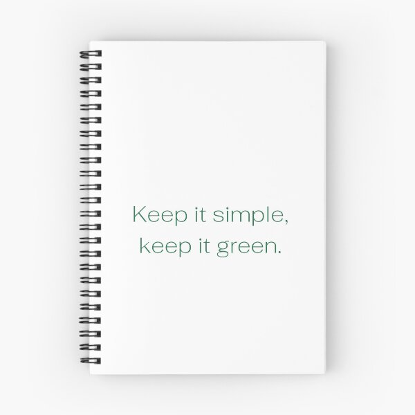 Item preview, Keep it Simple, keep it green. designed and sold by A-bsinto.