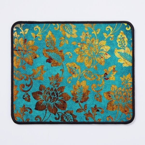 Item preview, Baroque Floral Gold Leaf Pattern - Prints designed and sold by CMooreWorx.
