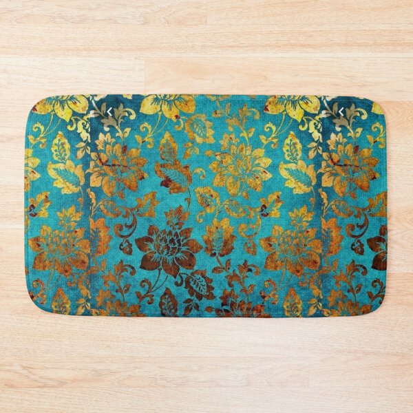 Item preview, Baroque Floral Gold Leaf Pattern - Prints designed and sold by CMooreWorx.