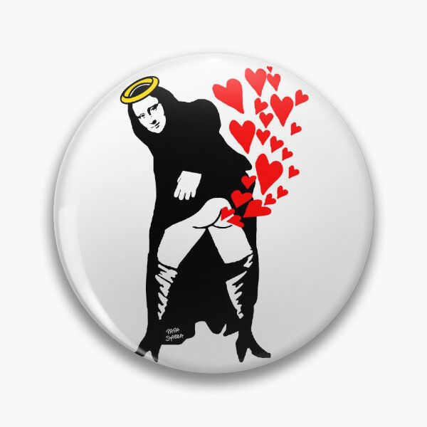 Item preview, Holy Shit; Hearts; designed and sold by StickerApe.