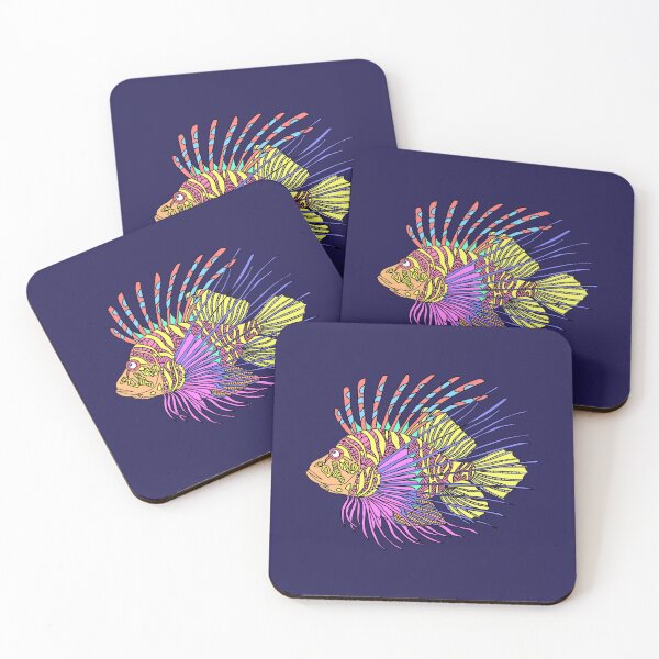 Item preview, Beautiful colorful Lionfish designed and sold by asgoggins2792.