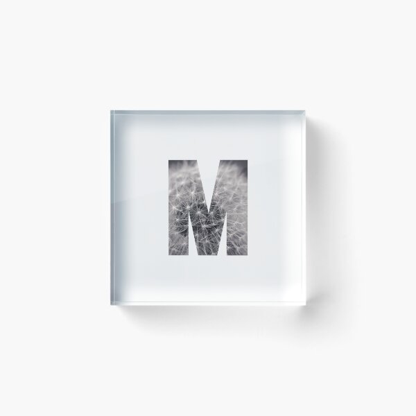 Item preview, Spring Letter M designed and sold by iNeedLetters.