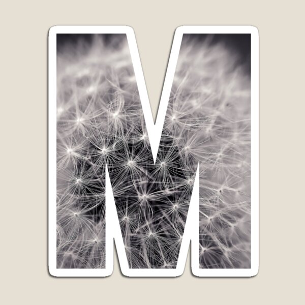 Item preview, Spring Letter M designed and sold by iNeedLetters.