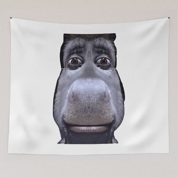 Item preview, Donkey casually looking down on you MEME designed and sold by timmyrow.