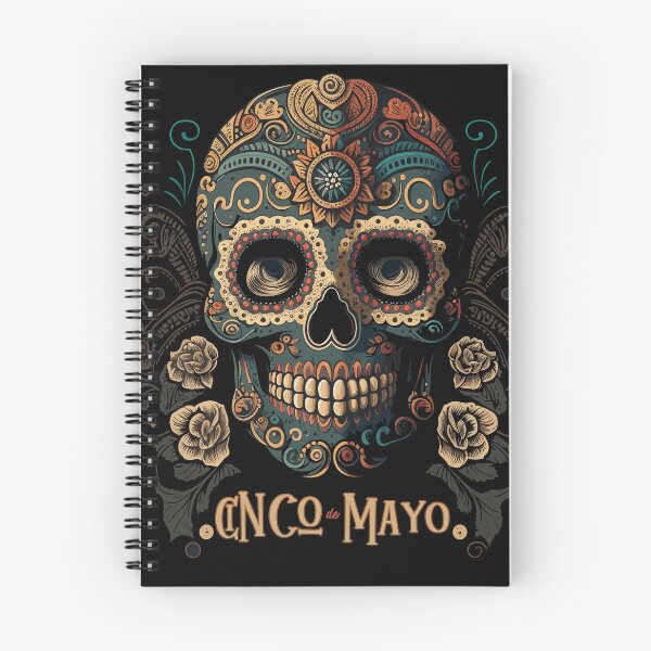 Item preview, Edgy Cinco de Mayo Sugar Skull designed and sold by danielliamgill.