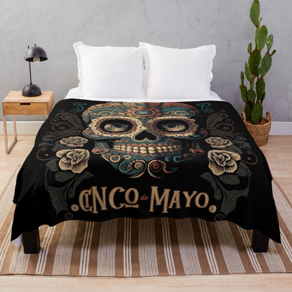 Item preview, Edgy Cinco de Mayo Sugar Skull designed and sold by danielliamgill.