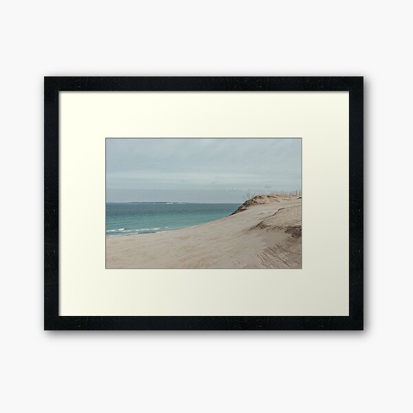 Item preview, A Dune and Its Lake I Lake Michigan Photography designed and sold by KEnzPhotography.