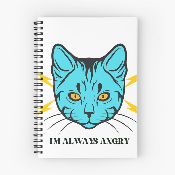 Item preview, I'M Always Angry Cat designed and sold by ArtistaDesign.