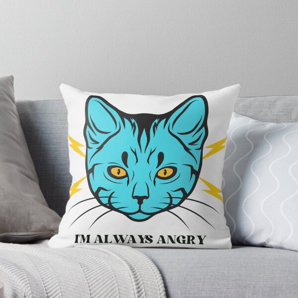 Item preview, I'M Always Angry Cat designed and sold by ArtistaDesign.
