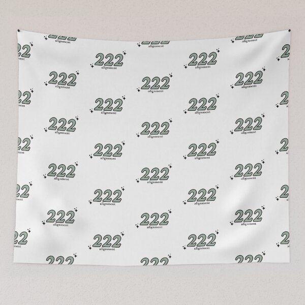 Item preview, 222 Angel numbers sticker designed and sold by insolation-art.