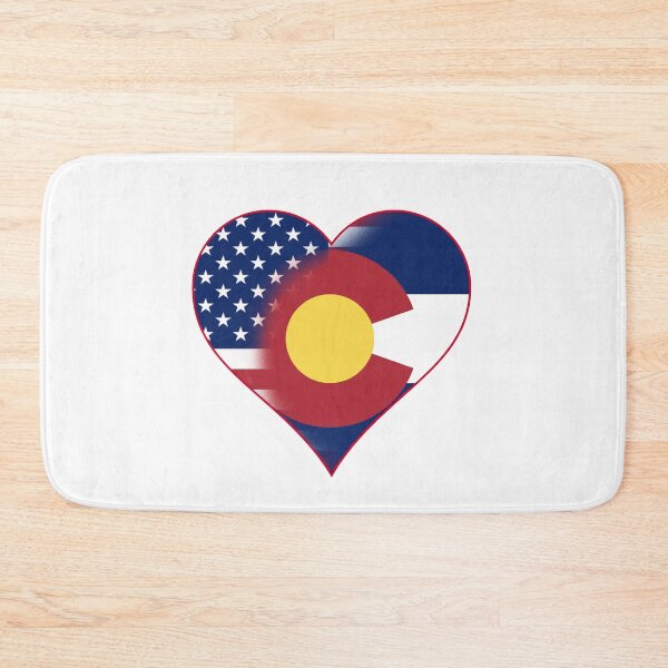 Item preview, State of Colorado  Flag and American Flag Fusion Design designed and sold by Gsallicat.