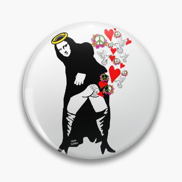 Item preview, Holy Shit; Peace; designed and sold by StickerApe.