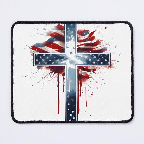 Item preview, Patriotic Christian Cross designed and sold by cy312.