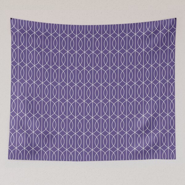 Item preview, Color of the Year 2018 - Ultra Violet - Art Deco White Edition designed and sold by stylebytara.