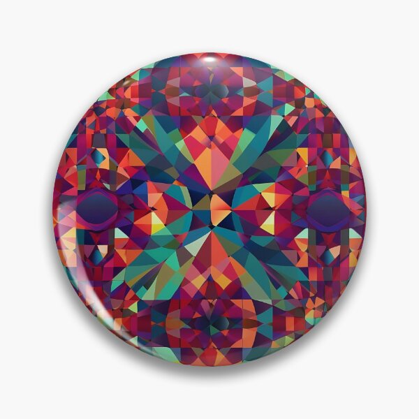 Item preview, Psychedelic Mosaic Trip - Tile Pattern designed and sold by FungiHaven.
