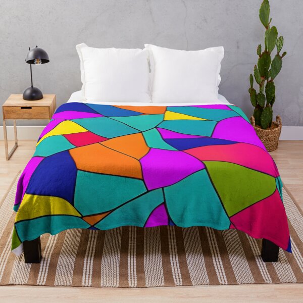 Item preview, Abstract Neon Mosaic designed and sold by calibrit.