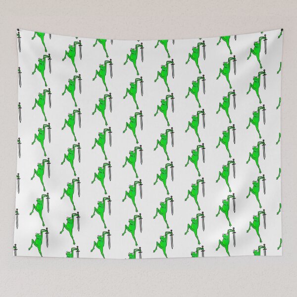 Item preview, Cute sword fighting frog  designed and sold by merksucks.