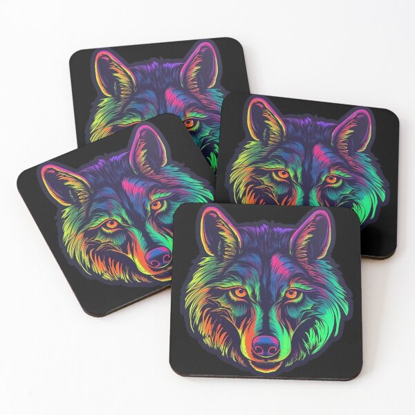 Item preview, Iridescent Wolf designed and sold by HilltopGraphics.