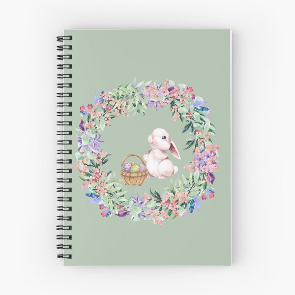 Item preview,  Conejito rosa y flores de colores designed and sold by Cosmodesignart.