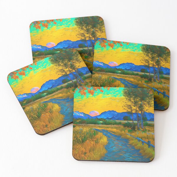 Item preview, Mountain Path: A Scenic Oil Painting designed and sold by DreamPrint Collective.