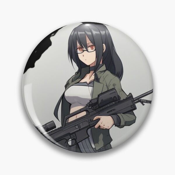 Item preview, Coffee Shop Combatant - American Anime Girl designed and sold by PoppyMonster.