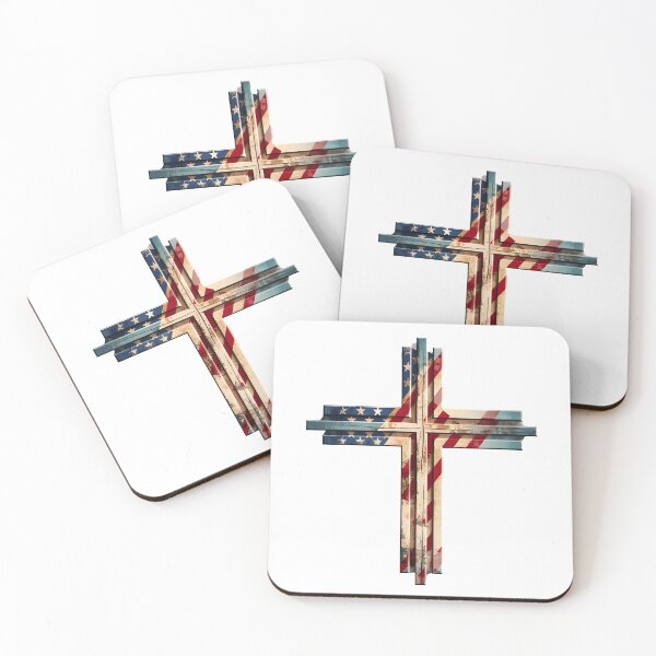 Item preview, Patriotic Christian Cross designed and sold by cy312.