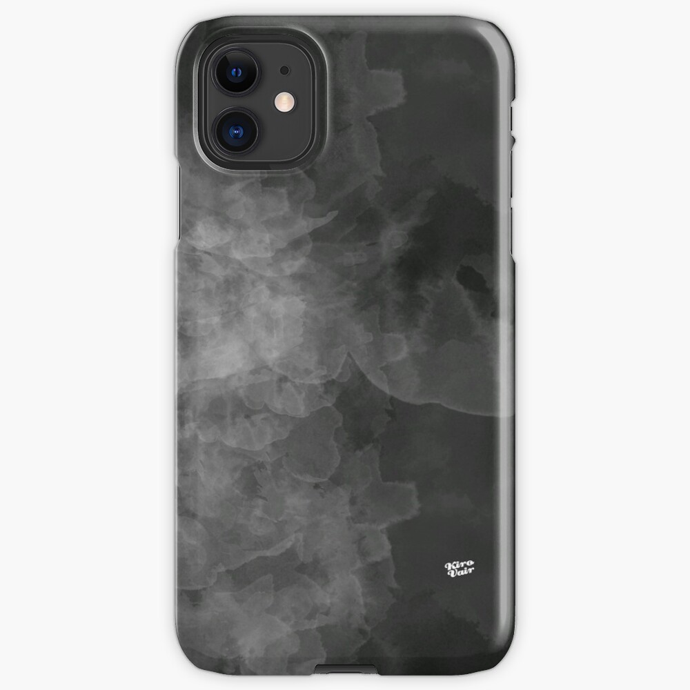 Grey Concrete #grey #minimal #design #kirovair #decor #buyart iPhone-Hülle & Cover