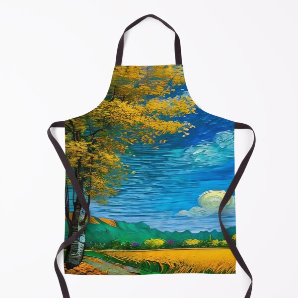 Item preview, Golden Fields: An Idyllic Oil Painting designed and sold by DreamPrint Collective.