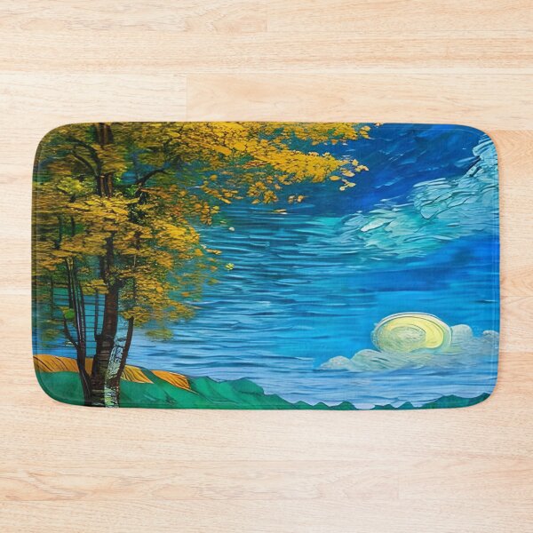 Item preview, Golden Fields: An Idyllic Oil Painting designed and sold by DreamPrint Collective.