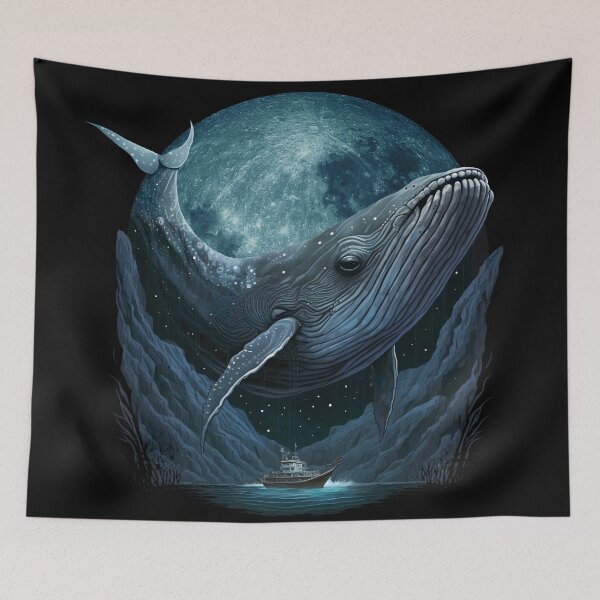 Item preview, The Giant Whale designed and sold by maryedenoa.