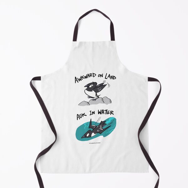 Item preview, Awkward on Land Auk in Water designed and sold by Green Humour.