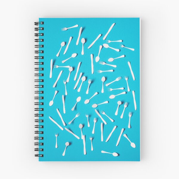 Item preview, paper cutlery on a light blue background designed and sold by Juri Pozzi.