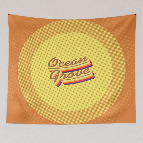 Item preview, Ocean Grove, VIC | Retro Rainbow designed and sold by retroready.