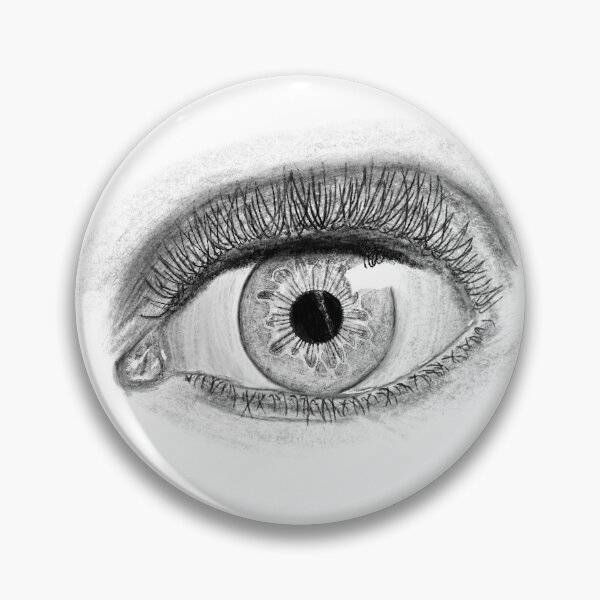 Item preview, Detailed Eye Drawing designed and sold by TattedEngineer.