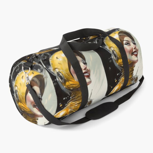 Item preview, Sci-Fi, retro futuristic beautiful smiling girl designed and sold by GueloStudio.