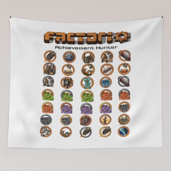 Item preview, Achievement Hunter, Factorio designed and sold by aubreystricklan.