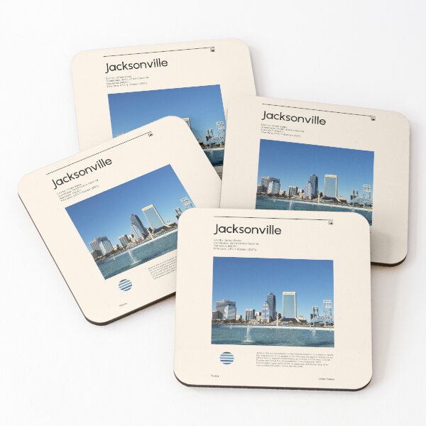 Item preview, Jacksonville (Travel poster) designed and sold by RabbitK.